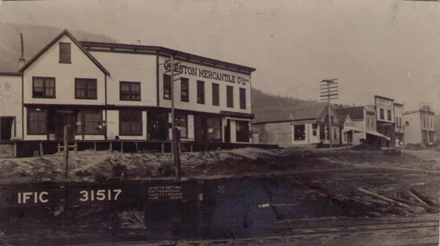 Historical view of the Creston Valley